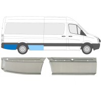 Takalokasuoja korjaussarja varten Volkswagen Crafter 2005-2017 / Oikea / Sarja 14128