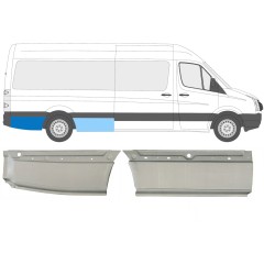 Takalokasuoja korjaussarja varten Volkswagen Crafter 2005-2017 / Oikea / Sarja 14128