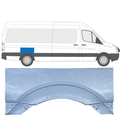 Takalokasuoja korjaussarja varten Volkswagen Crafter 2005-2017 / Oikea 13440