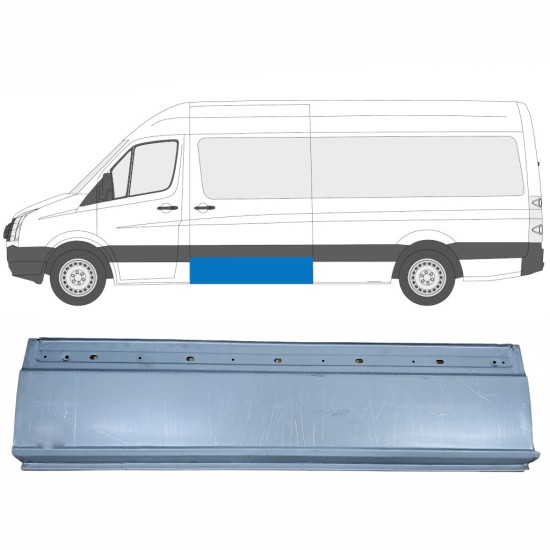 Sivukorjauspaneeli varten Volkswagen Crafter 2005-2017 / Vasen 13502