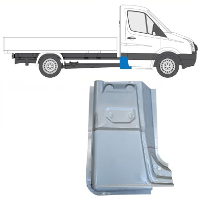 Takakulman korjauspaneeli varten Volkswagen Crafter 2005-2017 / Oikea 15502