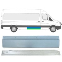 Liukuoven korjauspaneeli varten Volkswagen Crafter 2005-2017 / Oikea / Sarja 13474