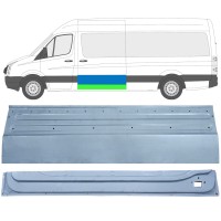 Sisäinen ja ulkoinen Liukuoven korjauspaneeli varten Volkswagen Crafter 2005-2017 / Vasen / Sarja 14320