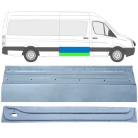 Sisäinen ja ulkoinen Liukuoven korjauspaneeli varten Volkswagen Crafter 2005-2017 / Oikea / Sarja 14319