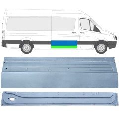 Sisäinen ja ulkoinen Liukuoven korjauspaneeli varten Volkswagen Crafter 2005-2017 / Oikea / Sarja 14319
