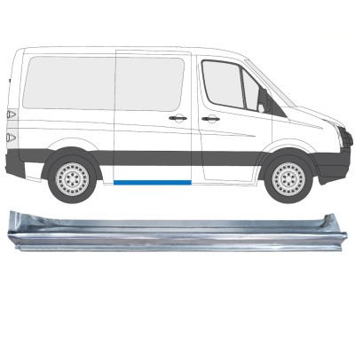 Sivuoven kynnysprofiili varten Volkswagen Crafter 2005-2017 / Oikea 14374