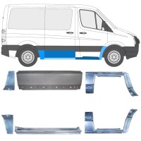 Korjauspaneeli aseta varten Volkswagen Crafter 2005-2017 / Vasen+Oikea / 15594
