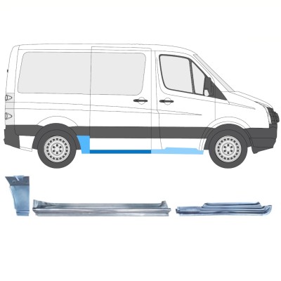 Korjauspaneeli aseta varten Volkswagen Crafter 2005-2017 / Oikea / 15604