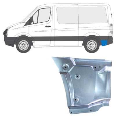 Takalokasuoja korjaussarja varten Volkswagen Crafter 2005-2017 / Vasen 15512