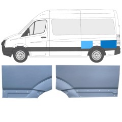 Takalokasuoja korjaussarja varten Volkswagen Crafter 2005-2017 / Vasen / Sarja 15517