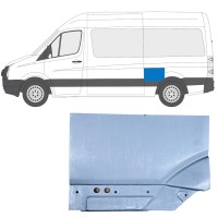Takalokasuoja korjaussarja varten Volkswagen Crafter 2005-2017 / Vasen 14200