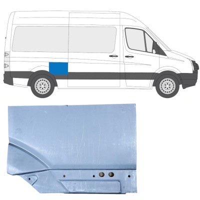 Takalokasuoja korjaussarja varten Volkswagen Crafter 2005-2017 / Oikea 14199