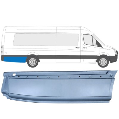 Takalokasuoja korjaussarja varten Volkswagen Crafter 2005-2017 / Oikea 13512