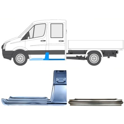 Korjauspaneeli aseta varten Volkswagen Crafter 2005-2017 / Vasen / 15535