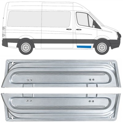 Sisäinen etuoven korjausosa varten Volkswagen Crafter 2005-2017 / Vasen+Oikea / Sarja 17058