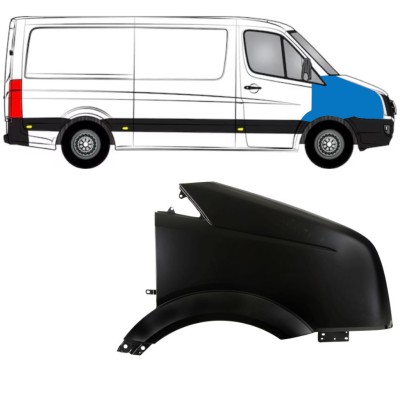 Etulokasuoja varten Volkswagen Crafter 2005-2017 / Oikea 15352