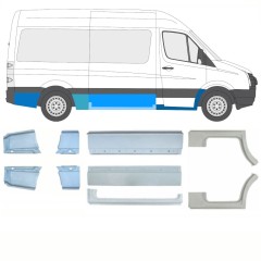 Korjauspaneeli aseta varten Volkswagen Crafter 2005-2017 / Vasen+Oikea / 15541