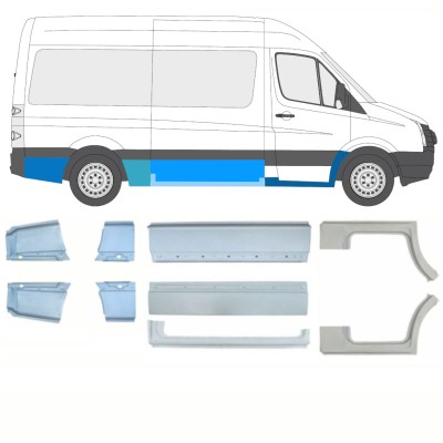 Korjauspaneeli aseta varten Volkswagen Crafter 2005-2017 / Vasen+Oikea / 15541