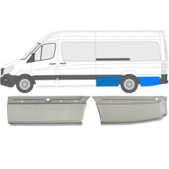 Takalokasuoja korjaussarja varten Mercedes Sprinter 2006-2018 / Vasen / Sarja 10514