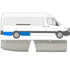 Takalokasuoja korjaussarja varten Mercedes Sprinter 2006-2018 / Oikea / Sarja 10515