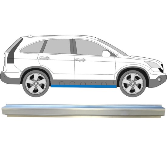 Kynnyspelti korjauspaneeli varten Honda CR-V 2006-2011 / Vasen = Oikea (symmetrinen) 14770
