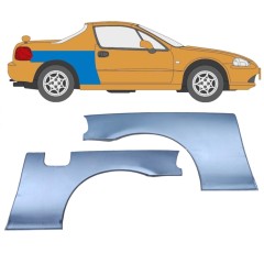 Takalokasuoja korjaussarja varten Honda Civic Del Sol 1992-1998 / Sarja 9196