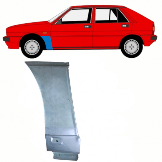 Etulokasuojan korjauspelti varten Lancia Delta 1979-1993 / Vasen 8383