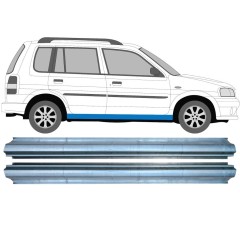 Kynnyspelti korjauspaneeli varten Mazda Demio 1996-2001 / Vasen+Oikea / Sarja 16288