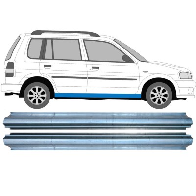 Kynnyspelti korjauspaneeli varten Mazda Demio 1996-2001 / Vasen+Oikea / Sarja 16288