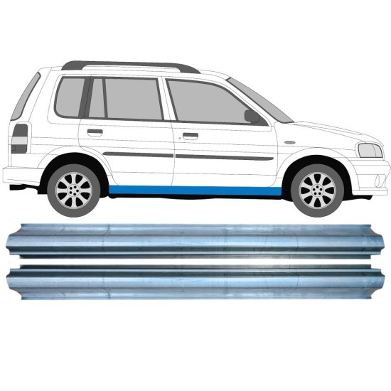 Kynnyspelti korjauspaneeli varten Mazda Demio 1996-2001 / Vasen+Oikea / Sarja 16288