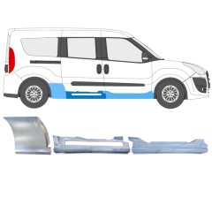 Korjauspaneeli aseta varten Fiat Doblo 2010-2022 / Oikea / 15000