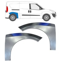 Takalokasuoja korjaussarja varten Fiat Doblo 2010-2022 / Vasen+Oikea / Sarja 15038 Takalokasuoja korjaussarja varten Fiat Doblo 2010-2022 / Vasen+Oikea / Sarja 15038