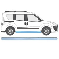 Kynnyspelti korjauspaneeli varten Fiat Doblo 2010-2022 / Vasen = Oikea (symmetrinen) 15357