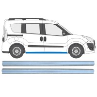 Kynnyspelti korjauspaneeli varten Fiat Doblo 2010-2022 / Vasen+Oikea / Sarja 15361