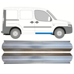 Helmapelti etuoven alle varten Fiat Doblo 2001-2010 / Vasen+Oikea / Sarja 14622