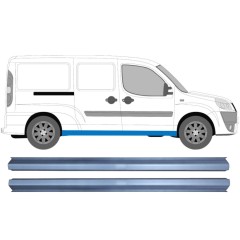 Kynnyspelti korjauspaneeli varten Fiat Doblo 2001-2010 / Vasen+Oikea / Sarja 11347