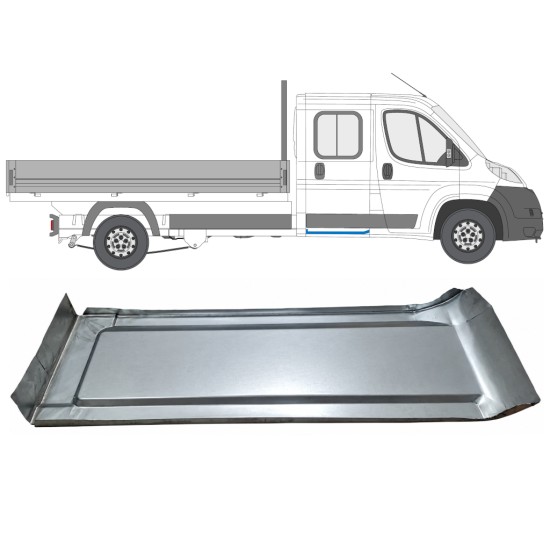 Vasen korjauspelti astinlauta varten Fiat Ducato 2006-2026 / Oikea 17072