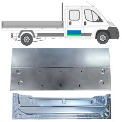 Sisäinen ja ulkoinen takaoven korjauspaneeli varten Peugeot Boxer 2006-2026 / Vasen = Oikea (symmetrinen) 16397