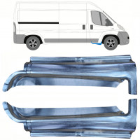 Helmapelti etuoven alle varten Fiat Ducato 2006- / Vasen+Oikea / Sarja 10372