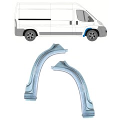 Etukaari korjauspaneeli varten Citroen Jumper 2006-2025 / Vasen+Oikea / Sarja 14212
