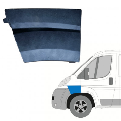 Etulokasuojan korjauspelti varten Peugeot Boxer 2006-2014 / Vasen 13371
