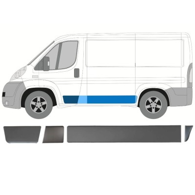 Sivulistat sarja varten Fiat Ducato 2006-2014 / Vasen / 15026