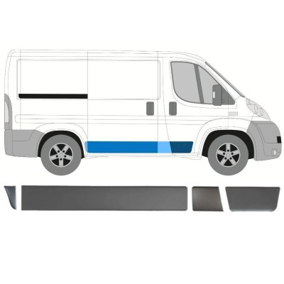 Sivulistat sarja varten Fiat Ducato 2006-2014 / Oikea / 15025