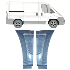Takalokasuoja korjaussarja varten Peugeot Boxer 2006-2025 / Vasen+Oikea / Sarja 14217