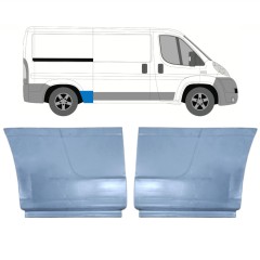 Takalokasuoja korjaussarja varten Citroen Jumper 2006-2026 / Vasen+Oikea / Sarja 14132