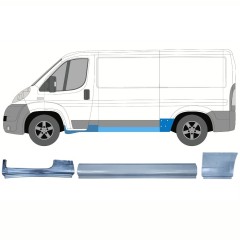 Korjauspaneeli aseta varten Fiat Ducato 2006-2025 / Vasen / 12419