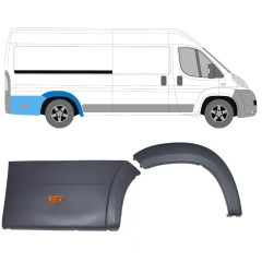 Takalokasuojan koristelista lampulla varten Citroen Jumper 2006-2014 / Oikea / Sarja 14468