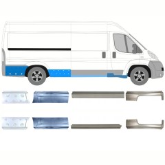 Kynnyspelti korjauspaneeli varten Peugeot Boxer 2006-2026 / Vasen+Oikea / Sarja 14168