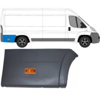 Takakoristelista lampulla varten Fiat Ducato 2006-2018 / Oikea / Sarja 14146