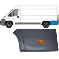 Takakoristelista lampulla varten Fiat Ducato 2006-2018 / Vasen / Sarja 10681